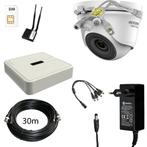 4G compleet camera set internet via simkaart 2MP weerbestend, Verzenden, Nieuw