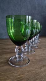 Kristalunie Maastricht - Max Verboeket - Wijnglas (6) -, Antiek en Kunst, Antiek | Meubels | Tafels