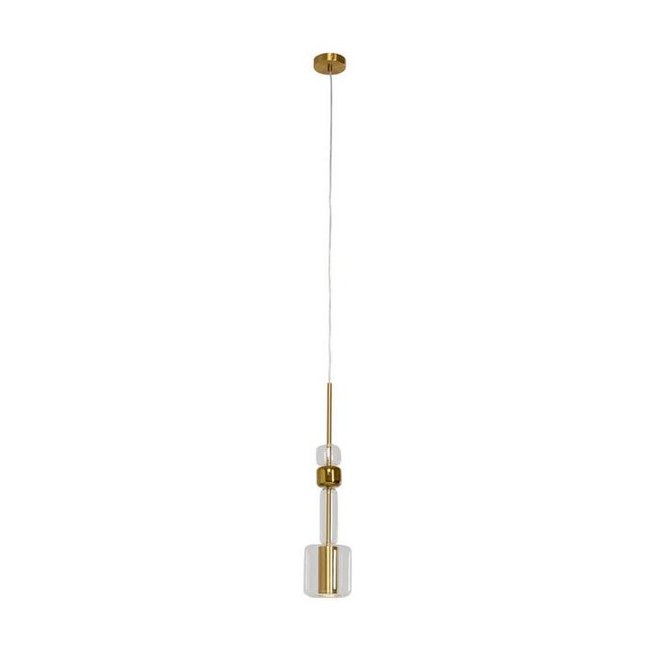 *WOONWINKEL* Kare Design Candy Bar Gold Hanglamp Goud En Gla, Huis en Inrichting, Lampen | Hanglampen, Nieuw, Verzenden