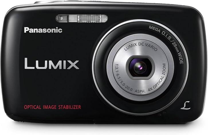 Panasonic Lumix DMC-S1 Digitale Compact Camera - Zwart (In d, Audio, Tv en Foto, Fotocamera's Digitaal, Zo goed als nieuw, Verzenden