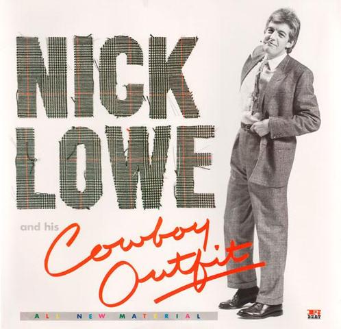 LP gebruikt - Nick Lowe And His Cowboy Outfit - Nick Lowe..., Cd's en Dvd's, Vinyl | Rock, Zo goed als nieuw, Verzenden
