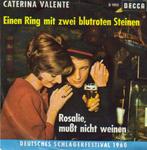Single - Caterina Valente - Einen Ring Mit Zwei Blutroten St, Cd's en Dvd's, Vinyl | Overige Vinyl, Zo goed als nieuw, Verzenden