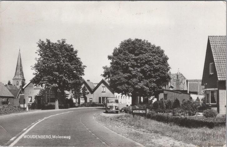 WOUDENBERG - Molenweg, Verzamelen, Ansichtkaarten | Nederland, Verzenden