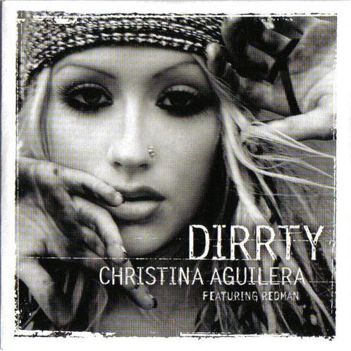 cd single card - Christina Aguilera - Dirrty, Cd's en Dvd's, Cd Singles, Zo goed als nieuw, Verzenden