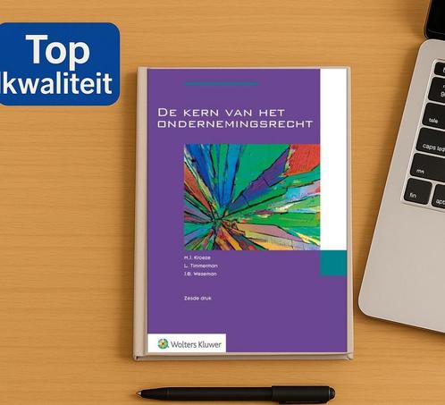 De kern van het ondernemingsrecht, 9789013164336, Boeken, Studieboeken en Cursussen, Zo goed als nieuw, Verzenden