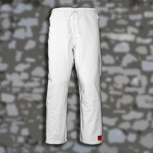 TONBO BJJ / Jiu-Jitsu trousers NAKED, white, 12oz, Sport en Fitness, Vechtsporten en Zelfverdediging, Nieuw, Verzenden