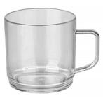 GGM Gastro | (50 stuks) Polycarbonaat thee / koffiekop, |, Huis en Inrichting, Verzenden, Nieuw, Effen, Kop(pen) en/of Schotel(s)