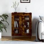vidaXL Dressoir 69,5x34x90 cm bewerkt hout gerookt, Huis en Inrichting, Kasten | Dressoirs, Verzenden, Nieuw, 50 tot 100 cm, 25 tot 50 cm