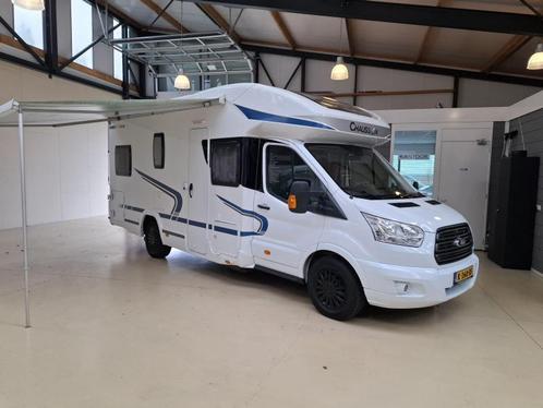 Chausson Flash 617 155Pk Enkele Bedden 2xAirco Solar 52000Km, Caravans en Kamperen, Campers, Diesel, tot en met 3, 6 tot 7 meter