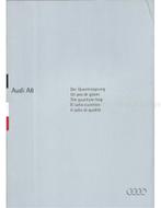 1994 AUDI A8 BROCHURE NEDERLANDS, Boeken, Auto's | Folders en Tijdschriften, Nieuw, Audi, Author