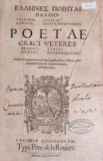 Collectif - Poetae Graeci Veteres. Tragici, lyrici, comici,, Antiek en Kunst, Antiek | Boeken en Bijbels