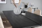 Eettafel - Gerd - 195x95 cm - Zwart - Jörn, Verzenden, Nieuw