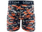 Boxershort - SQOTTON® - Camouflage - Oranje, Verzenden