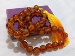 Rozenkrans - Amber - 1970-1980 - Zeldzame gebedskralen