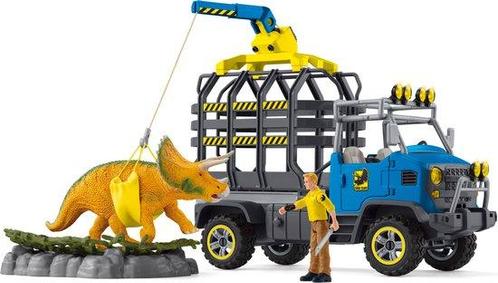 showmodel schleich DINOSAURUS - Dinosauriërs truckmissie -, Kinderen en Baby's, Speelgoed | Educatief en Creatief, Nieuw, Verzenden