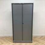 Tweedehands Ahrend roldeurkast vv 4 legborden  195x100x45 cm, Huis en Inrichting, Ophalen of Verzenden, Gebruikt