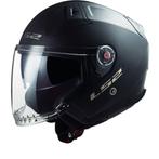 LS2 OF603 Infinity II Solid Matt Zwart 06 Jet Helm, Jethelm, XXL, Nieuw met kaartje, Overige merken