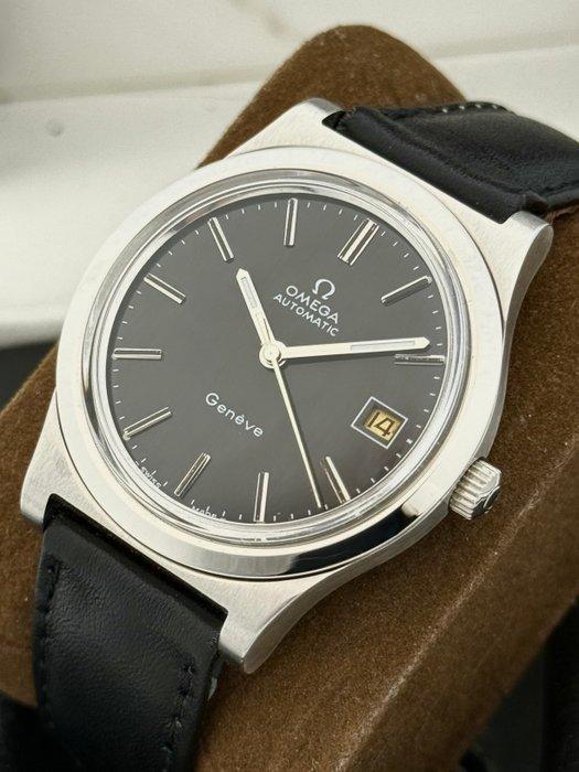 Omega - Automatic Geneve Black Dial Date Cal.1022 - 166.0168, Sieraden, Tassen en Uiterlijk, Horloges | Heren