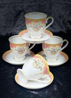 Winterling Röslau Bavaria – Blumen-Dekor und Goldrand - Kop, Antiek en Kunst