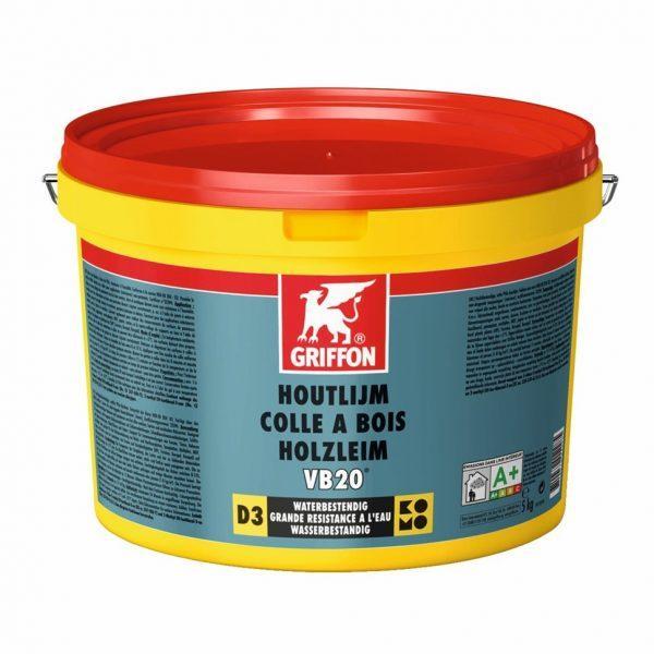 Griffon houtlijm vb20 5 kg, emmer, Doe-het-zelf en Verbouw, Overige Doe-het-zelf en Verbouw, Nieuw, Verzenden