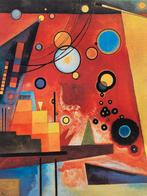 Kunstdruk Wassily Kandinsky - Schweres Rot 60x80cm, Verzenden, Nieuw