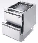 Onderbouw met 2 lades - Bartscher 600 Imbiss - 40cm breed