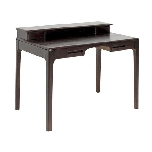 *WOONWINKEL* Kare Design Brooklyn Walnut Bureau Hout, Huis en Inrichting, Bureaus, Nieuw, Verzenden