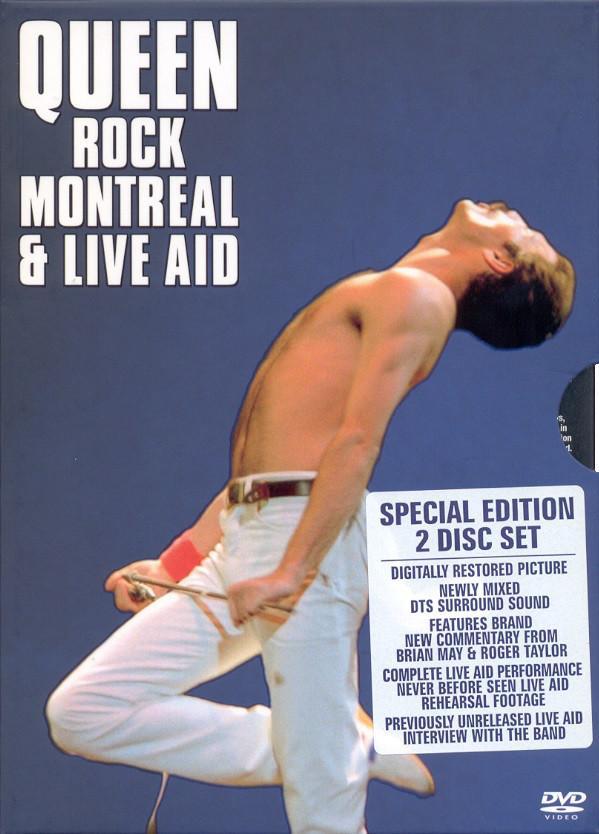 dvd - Queen - Rock Montreal &amp; Live Aid, Cd's en Dvd's, Dvd's | Overige Dvd's, Zo goed als nieuw, Verzenden