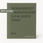 WORDPERFECT PRESENTATIONS 2.0 NL QUICK START 9789051605235, Boeken, Verzenden, Gelezen, Alink