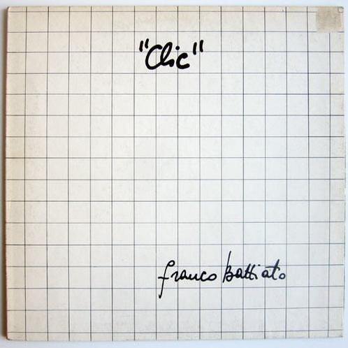 LP gebruikt - Franco Battiato - Clic, Cd's en Dvd's, Vinyl | Overige Vinyl, Zo goed als nieuw, Verzenden
