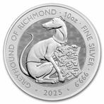 Tudor Beast Greyhound of Richmond 10 oz 2025, Verzenden, Losse munt, Zilver