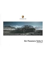 2015 PORSCHE PANAMERA TURBO S HARDCOVER BROCHURE DUITS, Boeken, Nieuw, Porsche, Author