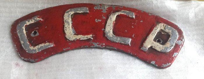 Origineel bord uit de USSR - Original Soviet Cast-Metal, Antiek en Kunst, Antiek | Wandborden en Tegels