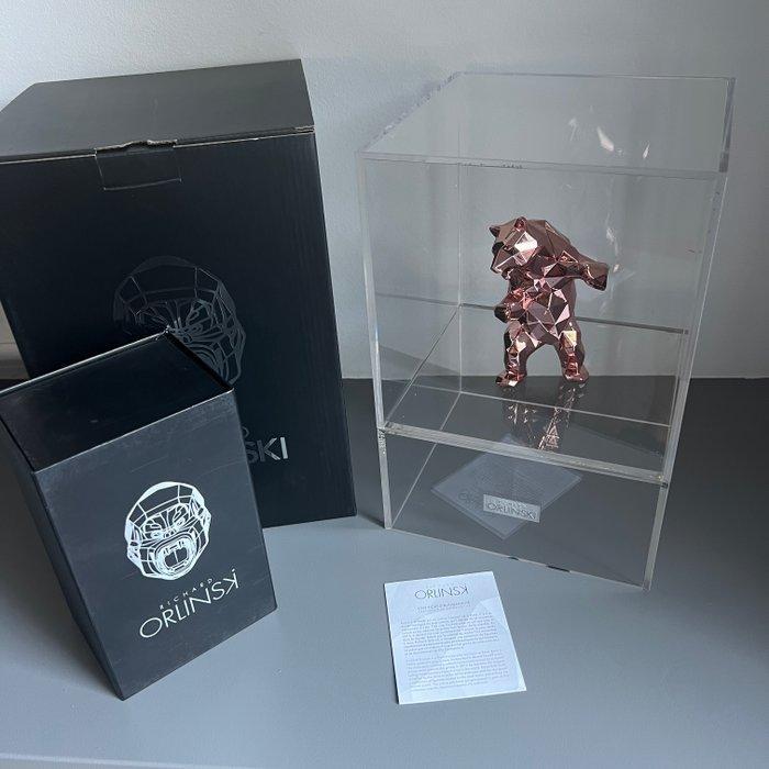 Richard Orlinski (1966) - Combo: Bear Rose gold Spirit incl, Antiek en Kunst, Kunst | Designobjecten