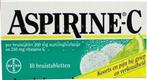 Aspirine C - 10 bruistabletten, Verzenden, Nieuw