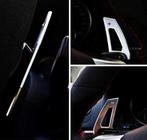 VW Golf 7 dsg stuur schakel flippers aluminium zilver, Auto diversen, Tuning en Styling, Verzenden
