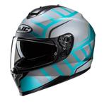 HJC C70N Holt Grijs Blauw Integraalhelm, Motoren, Verzenden, Nieuw met kaartje, Integraalhelm, HJC