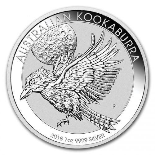 Kookaburra 1 oz 2018 (500.000 oplage), Postzegels en Munten, Munten | Oceanië, Losse munt, Zilver, Verzenden