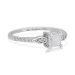 Ring - 18 karaat Witgoud - 1.20ct. tw. Diamant (Natuurlijk), Nieuw
