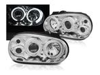 CCFL Angel Eyes koplampen Chrome geschikt voor VW Golf 4, Auto-onderdelen, Nieuw, Volkswagen, Verzenden