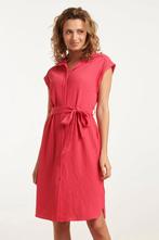-50% Smashed Lemon  Smashed Lemon 25118 crinkle shirtjurk in, Kleding | Dames, Jurken, Verzenden, Nieuw, Roze