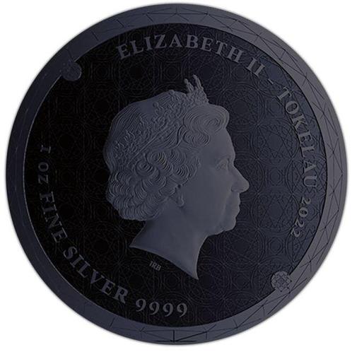 Tokelau. 5 Dollars 2022 1 oz $5 NZD Tokelau Silver, Postzegels en Munten, Munten | Europa | Niet-Euromunten