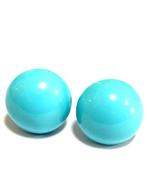 Turquoise - Zilver - Oorbellen, Antiek en Kunst