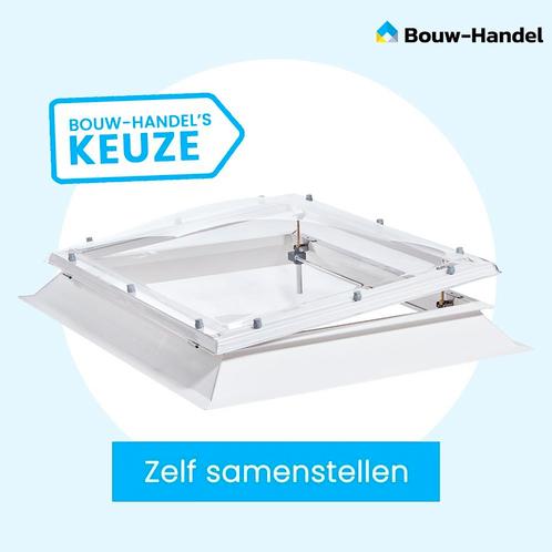 Lichtkoepel set ventilatie direct zelf samenstellen, Doe-het-zelf en Verbouw, Glas en Ramen, Nieuw, Verzenden