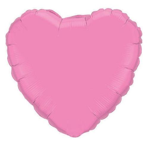 Helium folie ballon roze hart 45 cm - Folie Ballonnen, Hobby en Vrije tijd, Feestartikelen, Verzenden