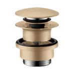 Push Open Afvoergarnituur DN32 HansGrohe Geborsteld Brons, Ophalen of Verzenden, Nieuw, Overige typen