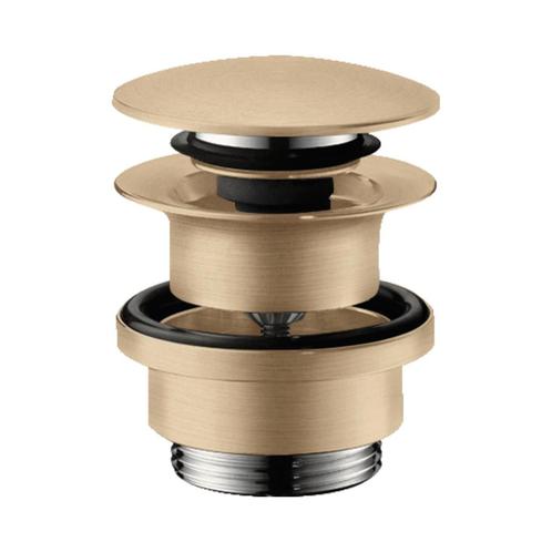 Push Open Afvoergarnituur DN32 HansGrohe Geborsteld Brons, Doe-het-zelf en Verbouw, Sanitair, Overige typen, Nieuw, Ophalen of Verzenden
