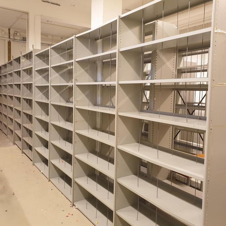 Magazijnstelling | metaal + hout | stellingkasten | stelling, Zakelijke goederen, Kantoor en Winkelinrichting | Magazijn, Stelling en Opslag