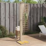 vidaXL Buitendouche 50x55x224 cm poly rattan en acaciahout, Tuin en Terras, Zwembad-toebehoren, Verzenden, Nieuw