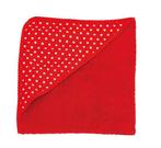 Cottonbaby - Badcape Sterretjes - Rood, Kinderen en Baby's, Verzenden, Nieuw